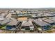 Aerial view of homes with pools and desert views at 11578 W Montansoro Ln, Peoria, AZ 85383