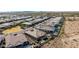 Aerial view of neighborhood with desert landscape at 11578 W Montansoro Ln, Peoria, AZ 85383