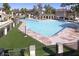 Large community pool and patio area at 1331 W Baseline Rd # 260, Mesa, AZ 85202