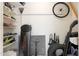 Well-organized storage room with shelves, sporting equipment, and tools at 13607 N 111Th Ave, Sun City, AZ 85351