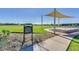 Community park with open space and stage at 17103 S 182Nd Ln, Goodyear, AZ 85338