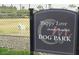 Dog park with fenced area and sign at 17103 S 182Nd Ln, Goodyear, AZ 85338