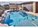 Inviting sparkling pool with a large patio area at 17103 S 182Nd Ln, Goodyear, AZ 85338