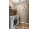 Convenient laundry room with washer and dryer included at 29068 N 124Th Dr, Peoria, AZ 85383
