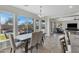 Kitchen dining area with view of the backyard pool at 31271 N 133Rd Dr, Peoria, AZ 85383