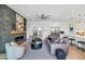 Bright and airy living room with a modern fireplace and open floor plan at 4511 N 38Th Pl, Phoenix, AZ 85018