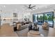 Open concept living area with kitchen, dining, and backyard views at 4511 N 38Th Pl, Phoenix, AZ 85018