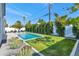Relaxing backyard with a refreshing pool and lush landscaping at 4511 N 38Th Pl, Phoenix, AZ 85018
