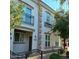 Two-story townhome, featuring a charming facade and landscaping at 4733 E Portola Valley Dr # 102, Gilbert, AZ 85297