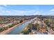 Stunning aerial view of community and cityscape at 4805 N Woodmere Fairway -- # 1003, Scottsdale, AZ 85251