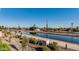 View of a canal with walking path and trees at 4805 N Woodmere Fairway -- # 1003, Scottsdale, AZ 85251