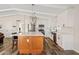 Modern kitchen with white cabinets, quartz countertops, and stainless steel appliances at 7918 E Dale Ln, Scottsdale, AZ 85266
