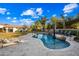 Resort-style pool with spacious patio and lounge chairs at 851 E Birchwood Pl, Chandler, AZ 85249