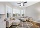 Sitting room with comfortable seating and built-in shelving at 851 E Birchwood Pl, Chandler, AZ 85249