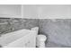 Clean bathroom with updated vanity and tile at 11120 E Grove St, Mesa, AZ 85208