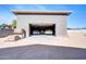 Detached garage with ample space for cars and other items at 11120 E Grove St, Mesa, AZ 85208