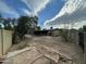 Large backyard with mature trees and a covered patio at 1437 E Hall St, Tempe, AZ 85281