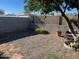 Small backyard with gravel, plants, and seating area at 16210 N 32Nd Way, Phoenix, AZ 85032