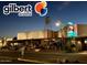 Night view of Gilbert's downtown, featuring local restaurants at 2016 E Aspen Ave, Mesa, AZ 85204