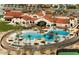 Community pool with expansive deck and resort-style amenities at 26180 W Firehawk Dr, Buckeye, AZ 85396
