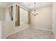 Cozy breakfast nook with tile floors and window seat at 26180 W Firehawk Dr, Buckeye, AZ 85396