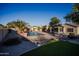 Spacious backyard with a refreshing pool and landscape at 3410 N 131St Ln, Litchfield Park, AZ 85340