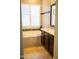 Bathroom features a soaking tub, shower and granite vanity at 3410 N 131St Ln, Litchfield Park, AZ 85340