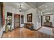 Inviting entryway with high ceilings and elegant light fixture at 38450 N 95Th Way, Scottsdale, AZ 85262