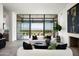 Bright living room with city views and modern furniture at 5939 E Quartz Mountain Rd, Paradise Valley, AZ 85253