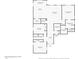 One-story home floor plan featuring two guest rooms, a spacious living room, and primary suite with two bathrooms at 16140 W Almeria Rd, Goodyear, AZ 85395