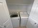 Convenient laundry room with washer and dryer included at 16530 N 114Th Dr, Surprise, AZ 85378