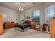 Large main bedroom with ample closet space and a ceiling fan at 22719 N 93Rd St, Scottsdale, AZ 85255