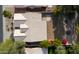 Aerial view of house and backyard at 6413 W Irma Ln, Glendale, AZ 85308