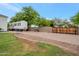 Private guest house with gated entrance and paved driveway at 23807 N 64Th Ave, Glendale, AZ 85310