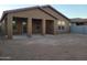 Large backyard with covered patio at 31363 N 130Th Ave, Peoria, AZ 85383