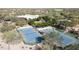 Two community tennis courts at 3525 E Robin Ln, Phoenix, AZ 85050