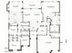 Open floor plan showcasing spacious living areas, kitchen, and Primary suite with 3-car garage at 42034 N Harbour Town Ct, Anthem, AZ 85086