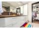 Modern bathroom with double vanity and large walk-in closet at 4422 N 75Th St # 7009, Scottsdale, AZ 85251