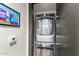 Stackable washer and dryer in a dedicated laundry closet at 4422 N 75Th St # 7009, Scottsdale, AZ 85251