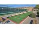 Community bocce ball court with benches and surrounding landscaping at 6069 S Sandtrap Dr, Gold Canyon, AZ 85118