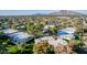 Aerial view of homes and landscape with mountain views in the background at 6147 E Lewis Ave, Scottsdale, AZ 85257