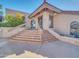 Community building entrance with stairs and landscaping at 9708 E Via Linda -- # 2322, Scottsdale, AZ 85258
