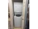 Stackable washer and dryer in a closet at 9708 E Via Linda -- # 2322, Scottsdale, AZ 85258