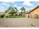 Large backyard with sand volleyball court at 13454 N 88Th Pl, Scottsdale, AZ 85260