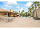 Spacious patio with seating area and outdoor kitchen at 13454 N 88Th Pl, Scottsdale, AZ 85260