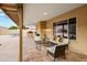 Comfortable patio furniture with views of the pool at 13454 N 88Th Pl, Scottsdale, AZ 85260