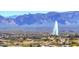 Aerial view of a residential area with mountain backdrop at 15214 N Elena Dr, Fountain Hills, AZ 85268