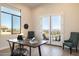 Home office with mountain views and double french doors at 15214 N Elena Dr, Fountain Hills, AZ 85268