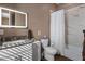 Clean bathroom with granite countertop, toilet, and bathtub at 15848 E Palomino Blvd, Fountain Hills, AZ 85268