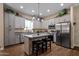 Modern kitchen featuring stainless steel appliances and granite countertops at 15848 E Palomino Blvd, Fountain Hills, AZ 85268